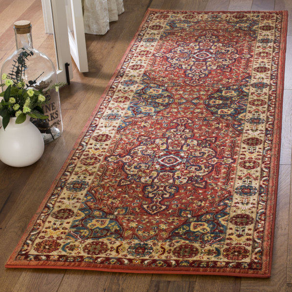 World Menagerie Kurtz Oriental Area Rug in Red & Reviews Wayfair